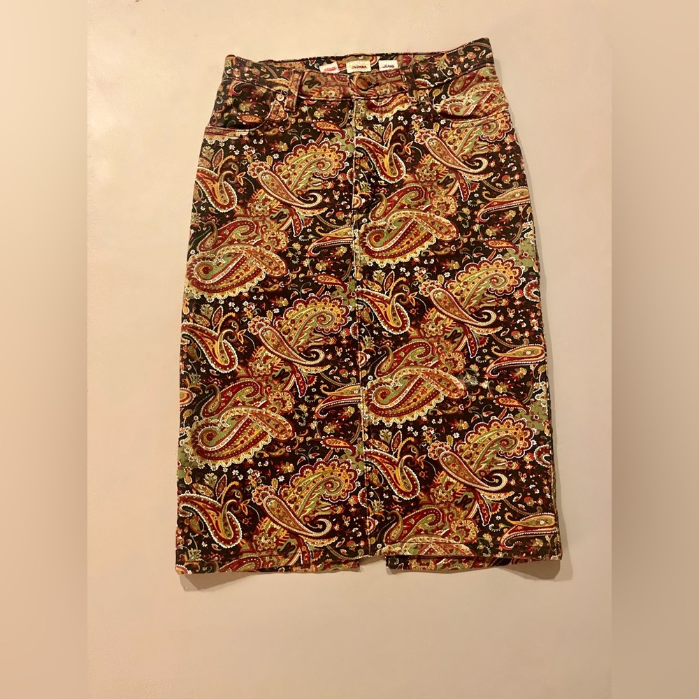 vintage paisley skirt
Todd Oldham